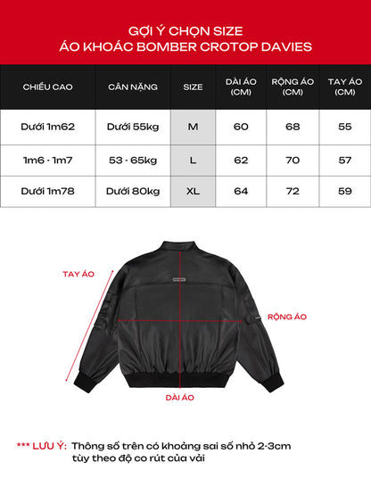 Double Box Bomber Jacket